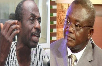 Plaintiff Prof. Dua Agyemang and defendant, Johnson Asiedu Nketia