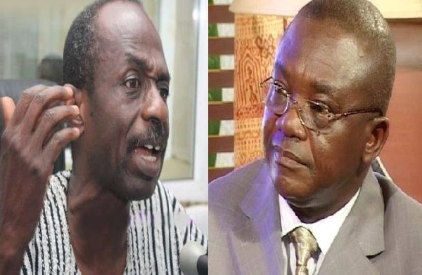 Plaintiff Prof. Dua Agyemang and defendant, Johnson Asiedu Nketia