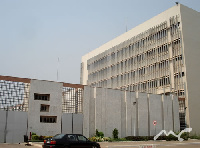 A view of the central bank, Bank of Ghana (BOG)