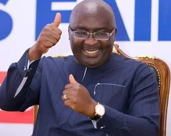 Flagbearer of the NPP, Vice President Dr Mahamudu Bawumia