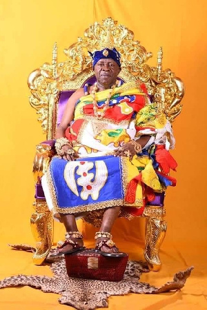 President Of The National House Of Chiefs Ogyeahoho Yaw Gyebi II