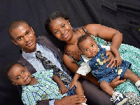 The late Major Mahama and his family