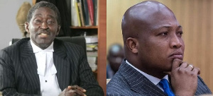 Nkrabea Effah Dartey (left), Samuel Okudzeto Ablakwa (right)