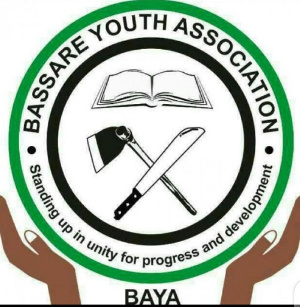 The logo of the Bassare Youth Association