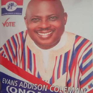 Evans Addison Coleman Onomah to contest for Agona West Constituency seat