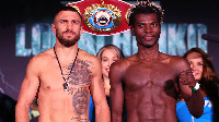 Vasiliy Lomachenko and Richard Commey