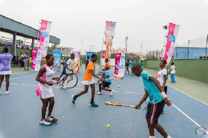 Tennis players are currently preparing for the tournament