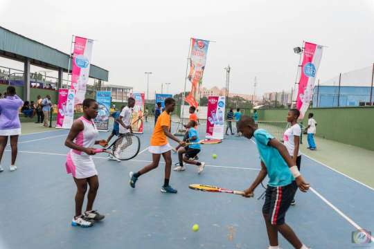 The competition is part of efforts to develop the youth in tennis.