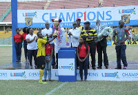 Ashgold celebrate league title