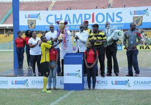 Ashgold celebrate league title