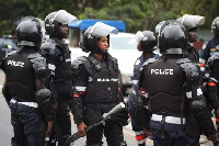 Ghana Police on assignment