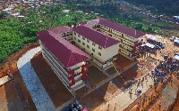 The Lambussie Senior High School facility ready to be commissioned by President Mahama.