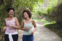 Jogging is one of many exercises which can improve mental health