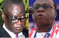 Freddie Blay,National Chairman of NPP and KK Sarpong,CEO,Ghana National Petroleum Corporation