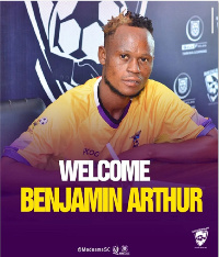 Medeama's new signing, Benjamin Arthur