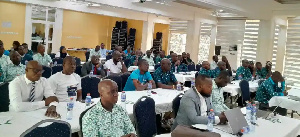 The meeting brought together Regional, Metropolitan, Municipal and District Officers of the NHIA