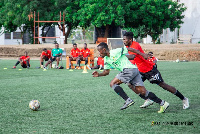 The national futsal team of Ghana