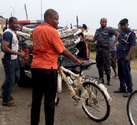 The bicycles are believed to be for the Youth Employment Agency