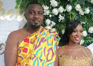 John Dumelo and his wife