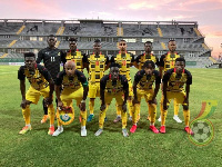 Black Stars in a group photo