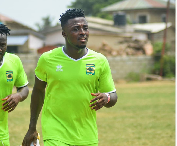 Asante Kotoko left-back Patrick Asmah