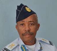 Commandant of KAIPTC, Air Vice Marshal Griffiths S. Evans