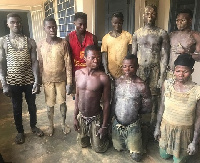 They were arrested at the Jemira Forest Reserve upon a tip-off