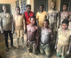 They were arrested at the Jemira Forest Reserve upon a tip-off