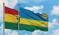 Ghana, Rwanda flags (File photo)