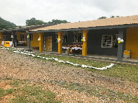 The newly built Kindergarten block for Anyinam Methodist 'B' School