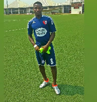 WAFA striker Daniel Lomotey