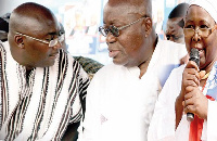 Nana Akufo-Addo with Dr Bawumia at Nayirie