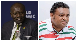 Ken Ofori-Atta Finance Minister and Joseph Yamin