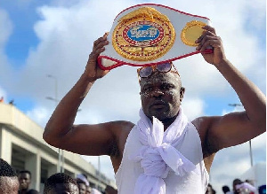 Ghanaian boxer, Braimah Isaac Kamoko