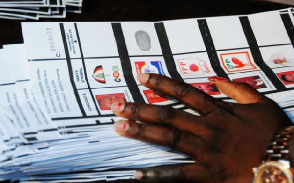 Ballot papers(file photo)