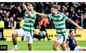 Celtic secured a 2-1 victory over Ross County