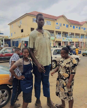 Charles Sogli Tallest In Volta