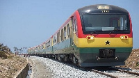 The train that plies the Accra-Tema route is the only functional train currently