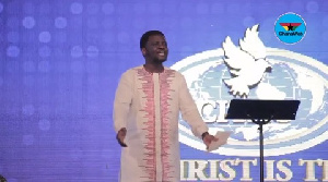 Bishop Charles Agyinasare,  leader of Perez Chapel International