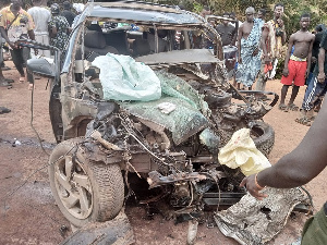 Accident On The Akroso Asamankese Roady