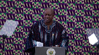 President John Dramani Mahama delivering State of Nation Address 2016