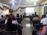 Participants at the presentation