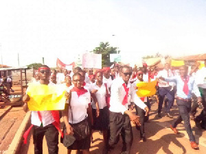 File photo: Teacher trainees demonstrate against cancellation of allowances