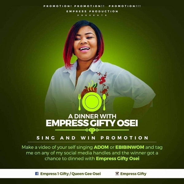 Gospel artiste Gifty Osei