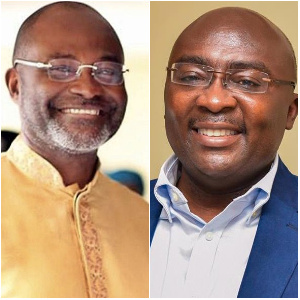 Mahamudu Bawumia and Kennedy Agyapong