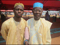 The late Jawando (right) with his son Abdul-Wahab