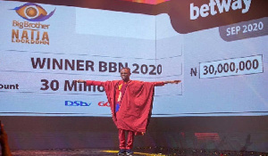 Laycon, 26, beat 19 other housemates to win the coverted N85million