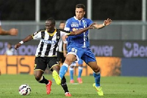 Udinese midfielder Agyemang Badu