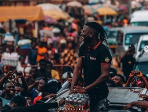 Stonebwoy commenced the nationwide tour from Ashaiman, where he was raised