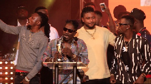 Shatta Wale walked home with the ultimate award of the night